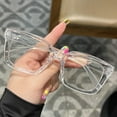 thumbnail image 4 of Fashion Large Frame Square Sunglasses for Women Anti-Blue Light Glasses, 4 of 9