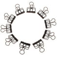 thumbnail image 6 of Pungan Binder Clips 10Pcs Metal Binder Clips for Office/Home Document Fixing,1.57"X1.34"X0.98", 6 of 10