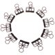 thumbnail image 5 of ColoMX 10 Uds Clips plegables de Metal Clip de dibujo de papel de oficina Clips de papel Vintage abrazadera estacionaria, 5 of 7
