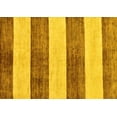 thumbnail image 1 of Ahgly Company Machine Washable Indoor Rectangle Abstract Yellow Modern Area Rugs, 5' x 8', 1 of 4