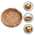 thumbnail image 2 of Arborister Grass Weaving Tray Woven Seagrass Tray Wicker Serving Tray, 2 of 10