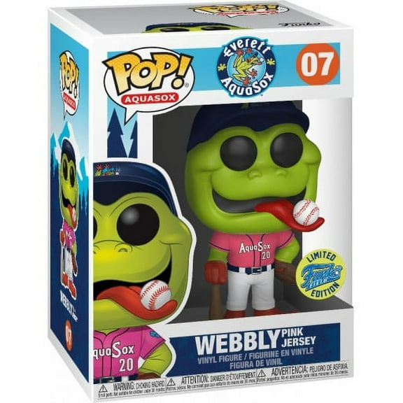 Funko POP! Aquasox Webbly Pink Jersey #07 Exclusive
