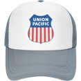 thumbnail image 1 of Union Pacific Railroad Casual Baseball Cap Mesh Sports Cap Yellow, 1 of 7