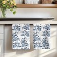 thumbnail image 7 of Blue Fruit Kitchen Towels Set of 4, Vintage Plant Nature Botanical Flower Floral Absorbent Dish Towels for Kitchen, Microfiber Hand Towel, Quick Drying Tea Towel for Cleaning Decorative Dishcloths, 7 of 7