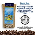 thumbnail image 5 of Island Blue Jamaican Blue Mountain Coffee Fresh Roasted Coffee Beans Medium Roast 16oz, 5 of 8