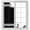 Black, variant on Sage Green Window Privacy Film, Farmhouse Sage Green White Striped Static Cling UV Sun Blocking Heat Control Window Tint Day and Night, Non-Adhesive One Way Windows Privacy Cover 17.7''x39.3''