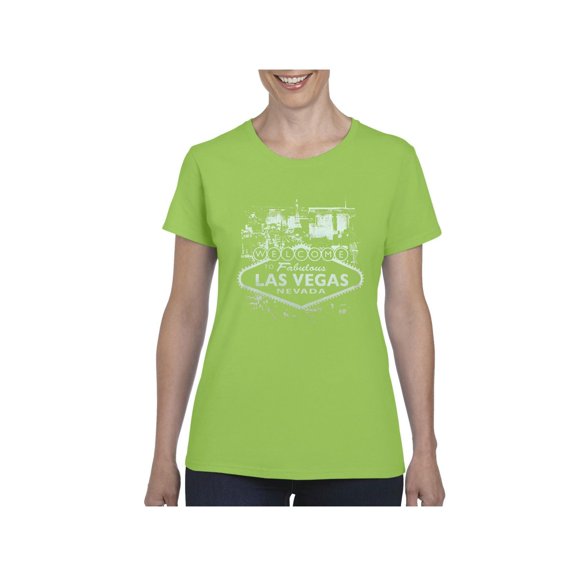 Women's T-Shirt Short Sleeve - Welcome to Las Vegas Nevada