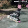 thumbnail image 4 of ETHZZLE 1Set Roller Skates Brake Replacement Black Rubber Stopper with Noise Reduction Technology, 4 of 7