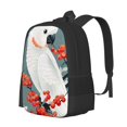 thumbnail image 1 of Balery Cockatoo Red Berries Mochila para hombre y mujer - Tela Oxford 600D resistente - Gran capacidad, resistente al agua, ideal para la escuela, viajes y senderismo, 1 of 6