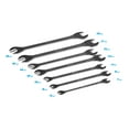 thumbnail image 3 of Capri Tools Super-Thin Open End Wrench Set Metric 6 to 19 mm 7-Piece, 3 of 6