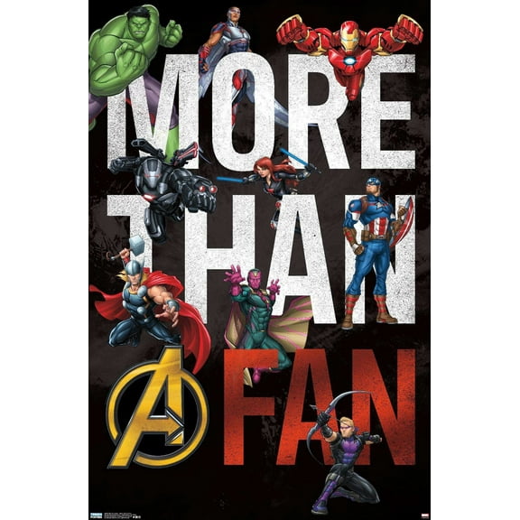 Marvel Comics - More Than A Fan Wall Poster, 22.375" x 34"