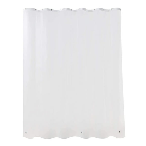 TIELUTT Bathroom Shower Frosted Extra Long Shower Curtain Narrow Shower Curtain 36x84 Heavy Duty Clear Shower Curtain 12 Gauge Shower Rod Cover Clear Shower Curtain Long 72 X 96 Linen Shower Curtains