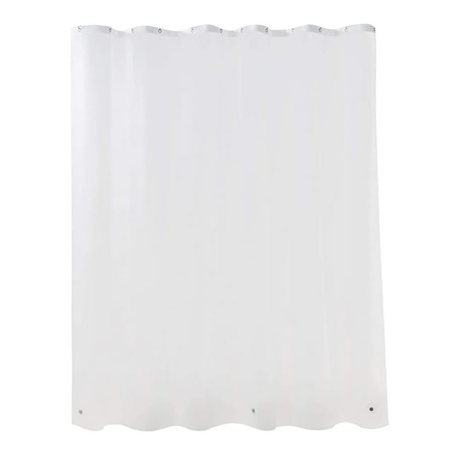 TIELUTT Douche de Salle de Bain Givrée Extra Longue Douche Rideaux de Douche Plage Couleurs Neutres Rideaux de Douche pour Salle de Bain Rideau de Douche et Rideaux pour Salle de Bain Doublure de Rideau de Douche Intérieure avec Crochets