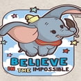 thumbnail image 3 of Disney Dumbo Animated - Believe In The Impossible - Toddler & Youth Crewneck Fleece Sweatshirt, 3 of 5