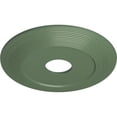 thumbnail image 3 of Ekena Millwork 16 1/8"OD x 3 5/8"ID x 1"P Adonis Ceiling Medallion (Fits Canopies up to 10 1/4"), Hand-Painted Athenian Green, 3 of 6