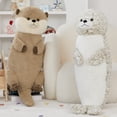 thumbnail image 3 of MorisMos 39" Giant Seal Stuffed Animal, Long Seal Plush Body Pillow, Hugging Soft Stuffed Ocean Seal Plush, 3 of 8