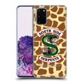 thumbnail image 1 of Head Case Designs Officially Licensed Riverdale South Side Serpents Giraffe Logo Soft Gel Case Compatible with Samsung Galaxy S20+ / S20+ 5G, 1 of 7