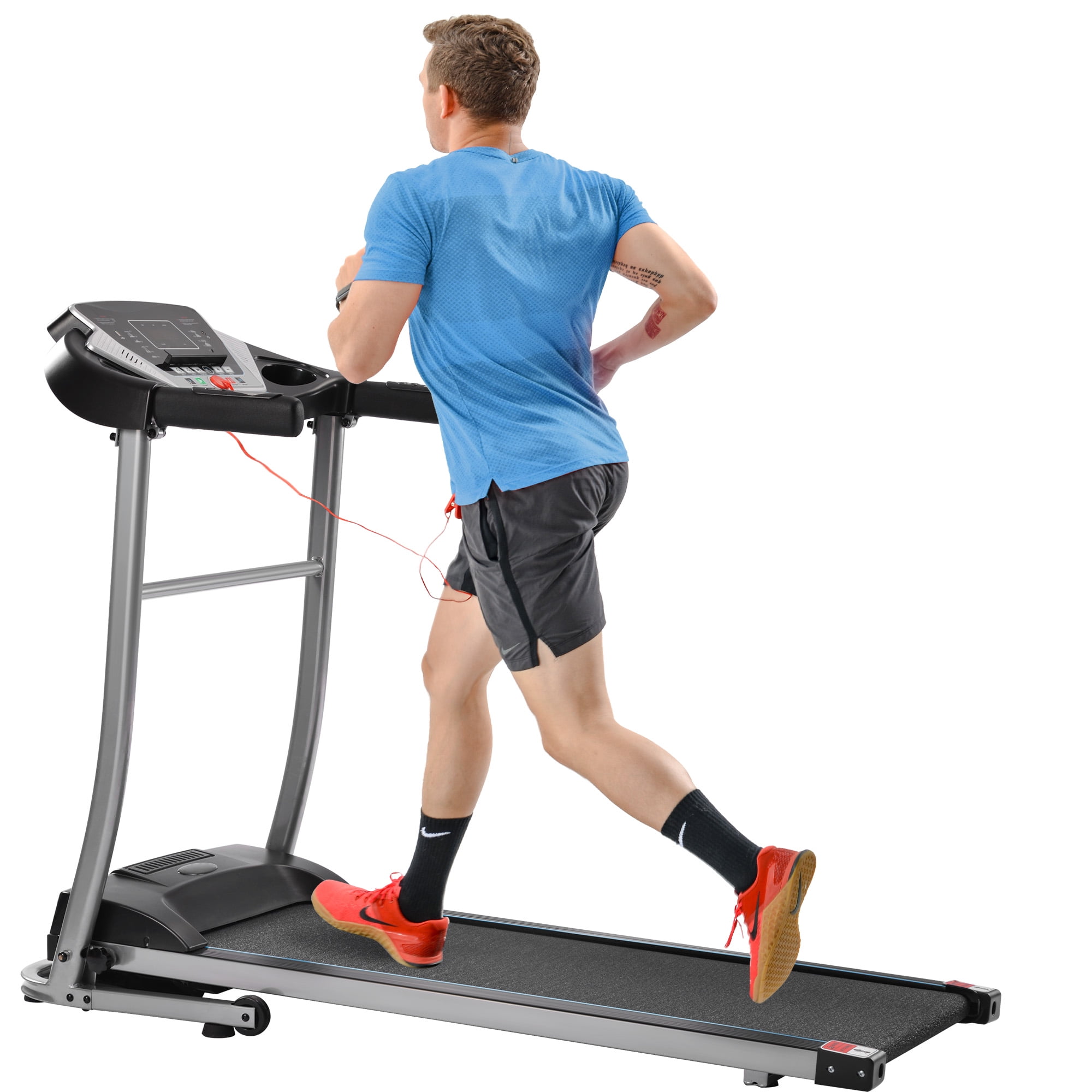 Easy Assembly Folding Electric Treadmill Motorized Running Machine