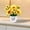 Multicolor, variant on DefiDgd Faux Sunflower Potted Vase,Fake Plastic Sunflower Flower in Planters Floral Table Centerpiece Decoration,for Home Office Farmhouse Coffee Table Bathroom Wedding Party Decor
