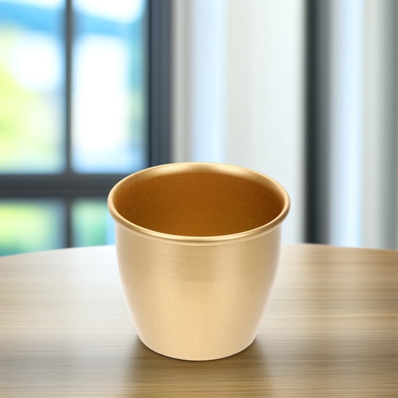 Stylish Decorative Metal Bucket Planter for Indoor and Outdoor Plants, Perfect Flower Pot for Garden and Home Decoration