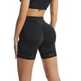 thumbnail image 4 of ABATAB Butt Lifting Shapewear for Women Lace Sports Underwear Shorts High Waist Floral Slimming Workout Yoga Body Shaper, 4 of 5