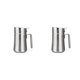 thumbnail image 1 of Naiovety Lata de aceite, tarro de vinagre, dispensador de aceitunas, contenedor de especias, acero inoxidable, gran capacidad, sin goteo, 2Conjunto, 1 of 6