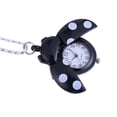 thumbnail image 3 of ZsaeSM Beetle Pendant Pocket Watches for Men Uropean Jewelry Creative Ladies Watches Flip Cover Necklace Quartz Watch, 3 of 5