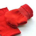 thumbnail image 6 of Clearance! Baberdicy Unisex Gloves Mitten Fingerless Knitted Crochet Half-Fingers Adult Warm Winter Red, 6 of 9