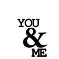 thumbnail image 3 of Allen, Kimberly 11x14 Black Modern Framed Museum Art Print Titled - You and Me, 3 of 5