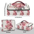 thumbnail image 3 of Iauyy Casserole Carrier for Hot Food Insulated Casserole Travel Carry Bag with Lid Food Warmer Bag for Party/Picnic,Metal Rose, 3 of 7