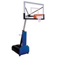 thumbnail image 2 of First Team Fury Nitro Portable Basketball Hoop with 60 Inch Glass Backboard, 2 of 5