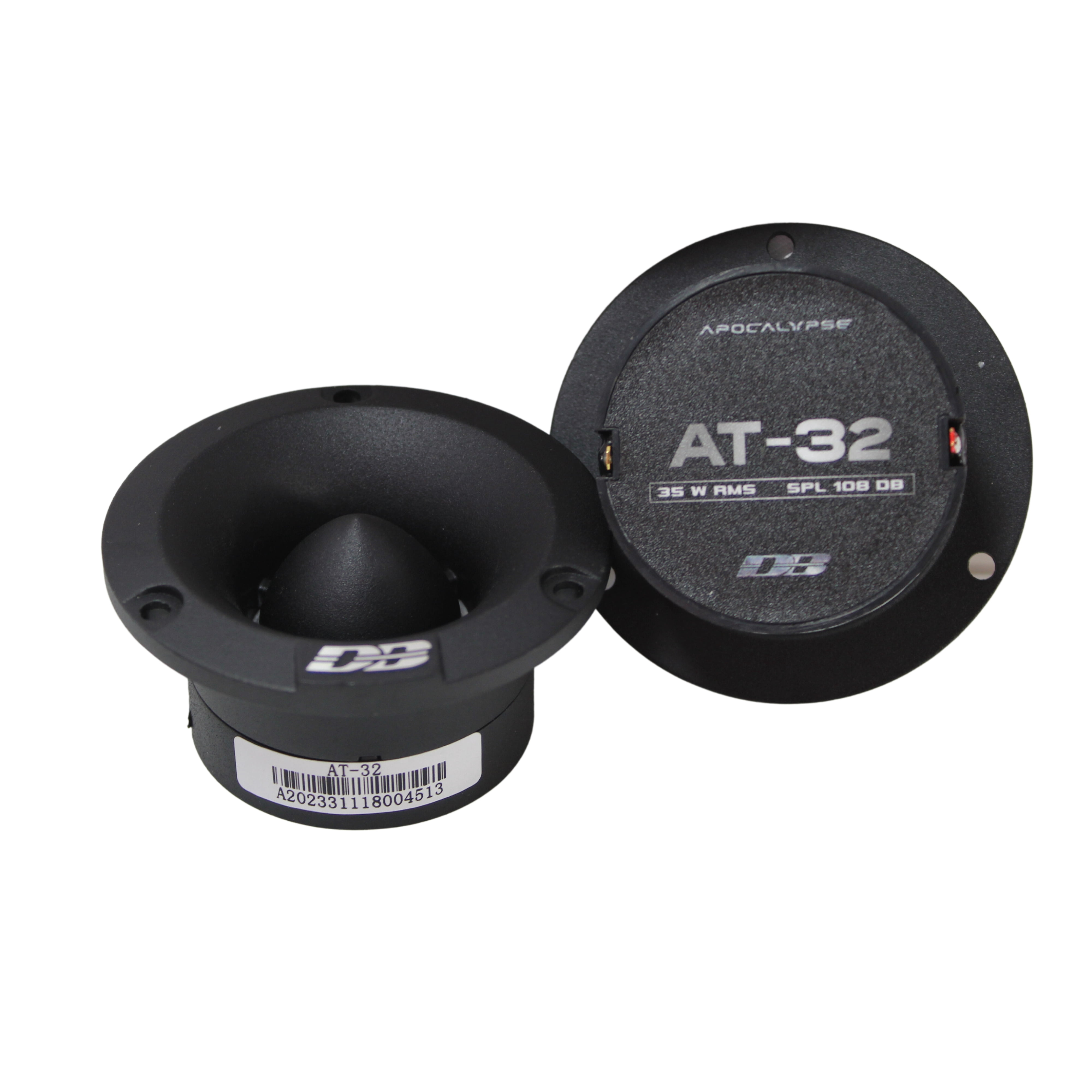 Deaf Bonce, Midrange Speakers, 6.5 inch, Pair, 600W Max, 4 Ohm