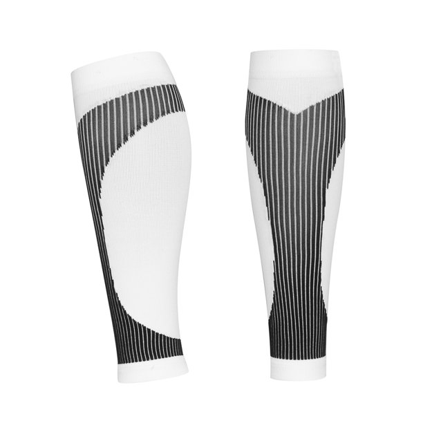 1 par de calcetines deportivos de compresión para pantorrilla para hombre y mujer (blanco L/XL) Likrtyny Para estrenar
