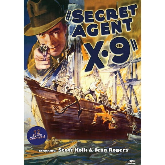 Secret Agent X-9 (DVD), Vci Entertainment, Action & Adventure
