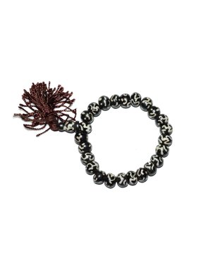 Mogul Bracelet Yoga Jewelry Om Beads Meditation Hand Bracelet