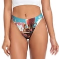 thumbnail image 1 of Balery fairy-tale-world-with-delicious-candy Tangas de Algodón para Mujer con Estampado – Ropa Interior Sexy, Transpirable, G-string-Medium, 1 of 6