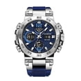 thumbnail image 1 of Relojes militares Foxbox de lujo para hombre azul, 1 of 7