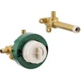 thumbnail image 2 of Moen WMV130XS Single Handle Wall Mount Tub Filler High Flow Tub Faucet Rough-In Valve with PEX Connections, 2 of 3