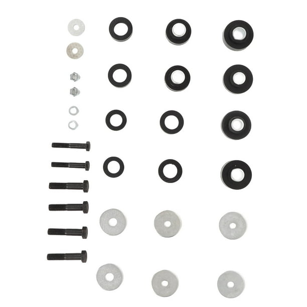 Body Mount Bushing Kit, Heavy Duty Body Mount Bushing With Rubber