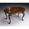 thumbnail image 2 of Beaumont Lane Oval Coffee Table in Plantation Cherry, 2 of 5