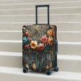 thumbnail image 5 of Uemuo Floral Dreamcatcher Elegance Printed Washable Luggage Cover - Fashion Suitcase Protector Fits 18-32 Inch Luggage -Large, 5 of 9
