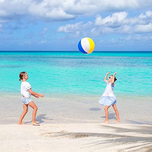 Ballons de plage gonflables, 3 ballons de plage gonflables 3D