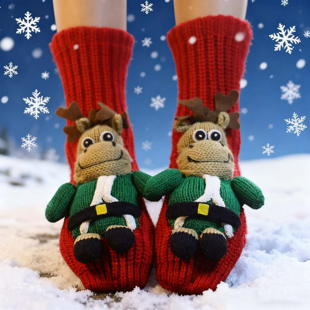 Calcetines cómodos para mujer, regalos de invierno, calcetines de forro polar gruesos, calcetines casuales regulares para mujer