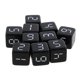 thumbnail image 3 of Juego de Dados D6 Strade Fareast Limited de 10 Piezas Color Negro, 3 of 8