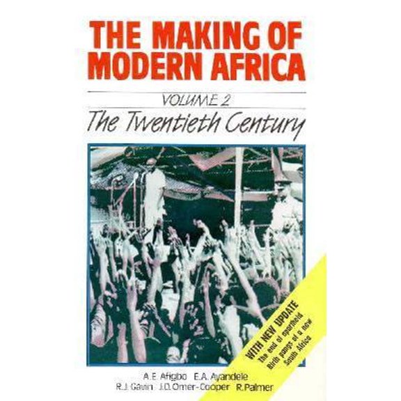Pre-Owned The Making of Modern Africa - Volume 2: The Twentieth Century (Paperback) 0582585090 9780582585096
