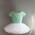 thumbnail image 3 of Justaucorps de Ballet pour Filles, Robe Tutu pour Filles avec Jupe Attachée, Tenue de Danse Sans Manches à Col Rond, Polyester Extensible Doux pour Pratique, Récitals, Usage Quotidien, 3 of 5