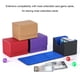 thumbnail image 2 of Vogacara Caja de almacenamiento de cubierta de tarjeta coleccionable con organizador de tapa Estuches para juegos Protector Organización de contenedor Type2 NO2 Vogacara FN010425-14B, 2 of 6