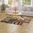 thumbnail image 4 of Modern Geometric Home Decor Living Room Carpet Non-slip Soft Comfy Hotel Lobby Floor Rug Kitchen Bedroom Entrance Doormat Mats 23.6"x35", 4 of 7