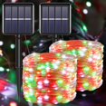 thumbnail image 1 of Luces solares navideñas YAOZHOU 200 LED 20 m IP67 a prueba de agua, 1 of 7