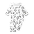 thumbnail image 2 of Family Colorable Pajamas Sets Christmas 2 Piece DIY Hand Painted Sleepwear Holiday Soft Cute Coloring Homewear Set, 2 of 4